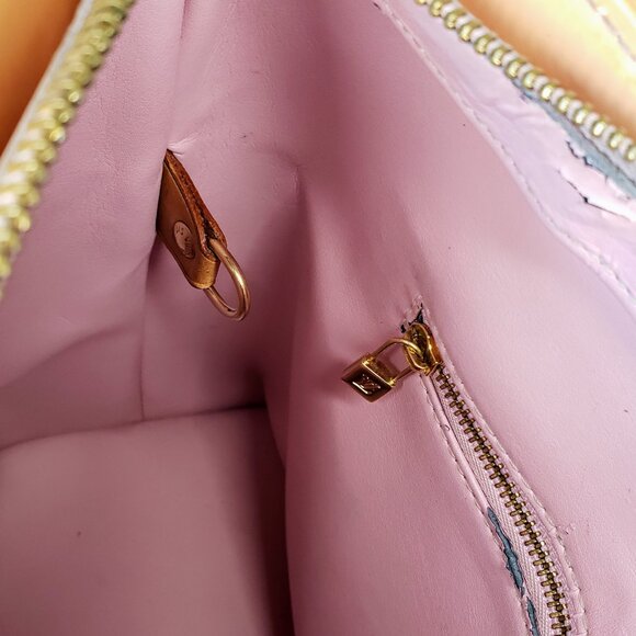Louis Vuitton Houston Tote - Vintage Peachy Coral (Pink Interior) Vernis Leather - Picture 13 of 16